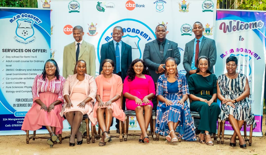 MFM Academy — Staff and guests gathered for a group photograph
