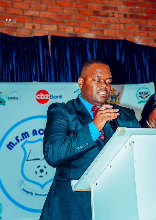MFM Academy — Speaker addressing a school gathering
